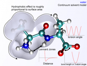 Molecular Forcefield Energy Terms
